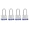 Master Lock Master Lock 1-9/16 in. W Steel Pin Tumbler Exterior Padlock, PK4 3QLF - alternate 1